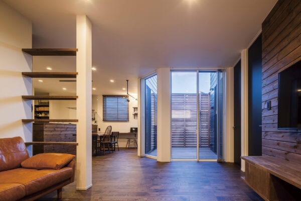 カントリーテイストスタイル M様邸 リビング