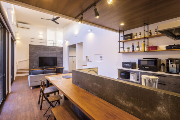 カントリーテイストスタイル S様邸 ダイニングキッチン