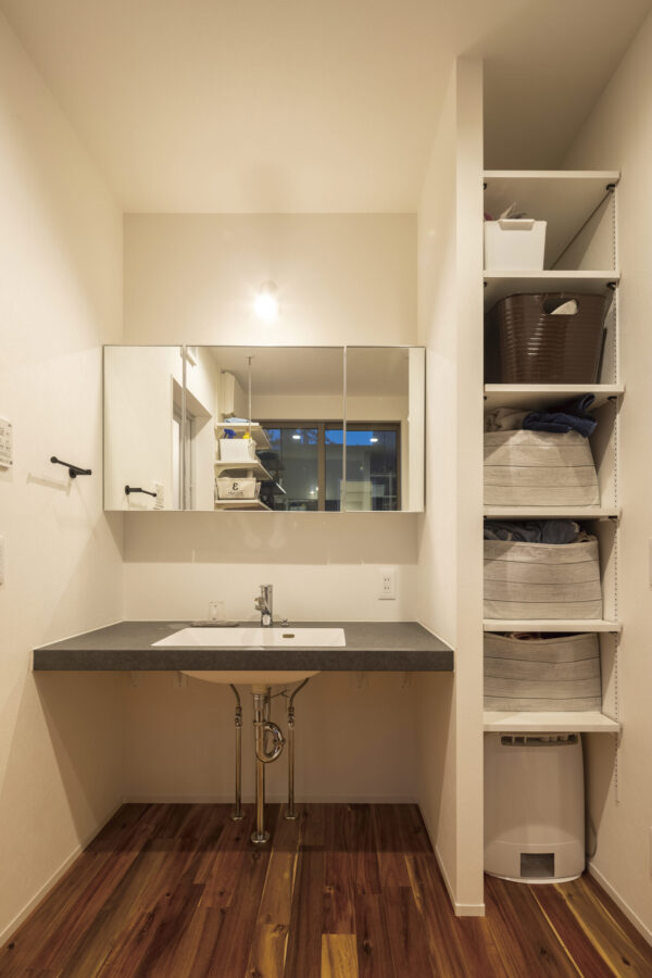 エタージュスタイル A様邸 洗面室