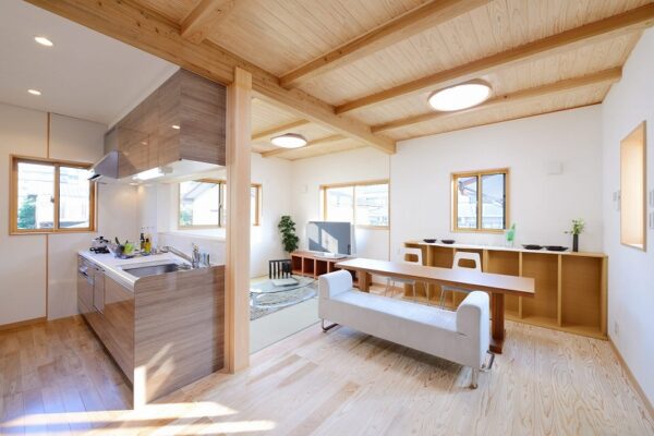 新古今 F様邸 リビングダイニング